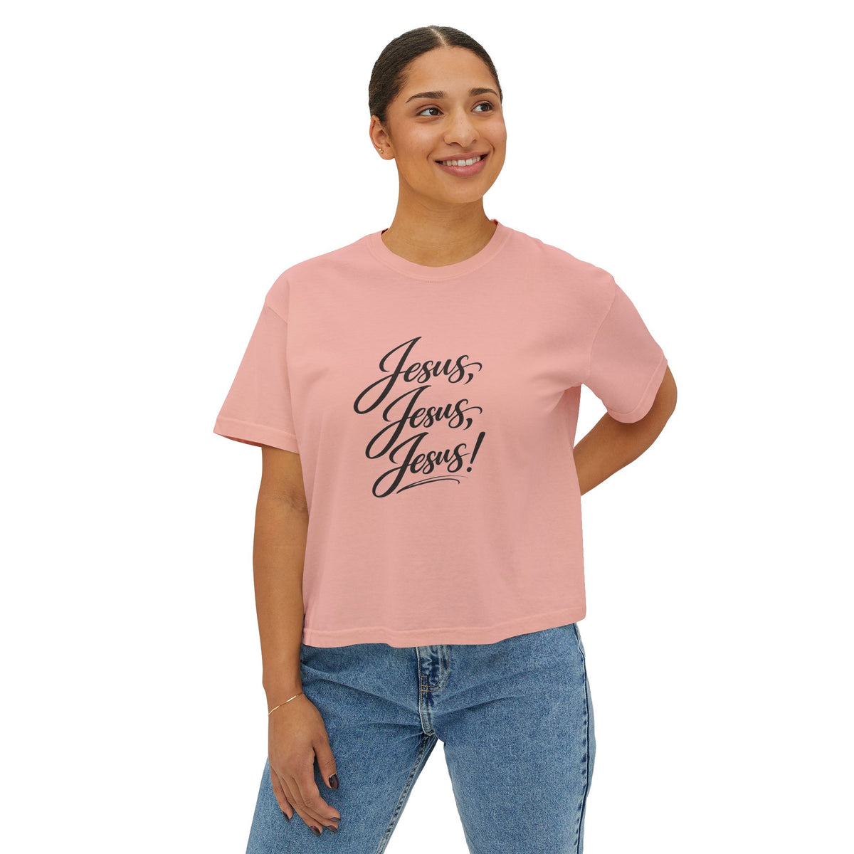 Jesus, Jesus, Jesus!™ Boxy Tee