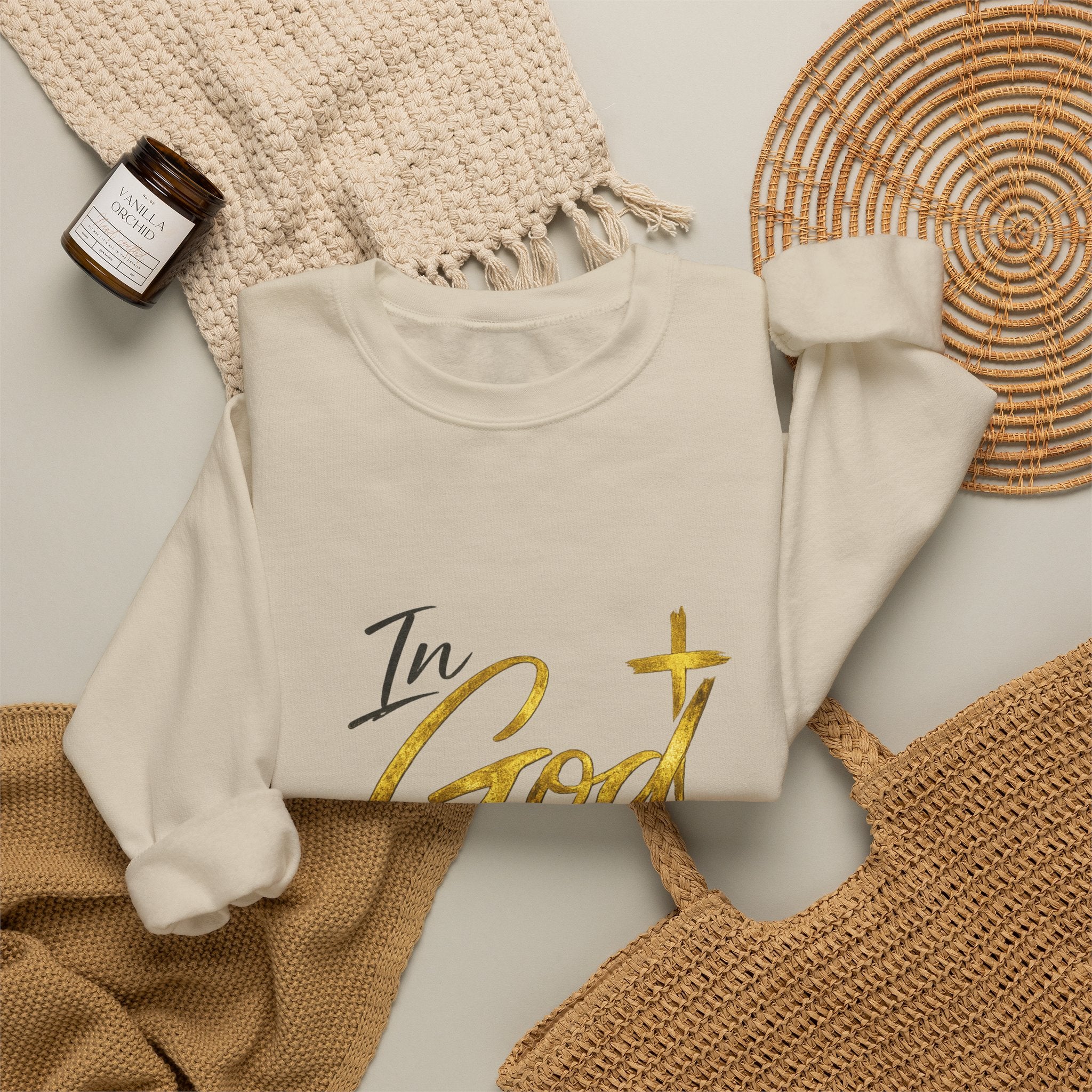 In God I Trust™ Heavy Blend Crewneck Sweatshirt