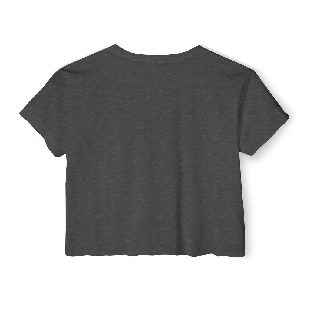 TruElegance Crop Top — Women's Festival Graphic Tee