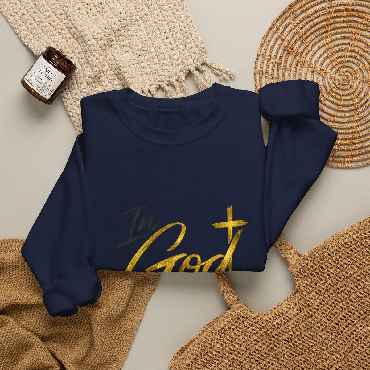 In God I Trust™ Heavy Blend Crewneck Sweatshirt