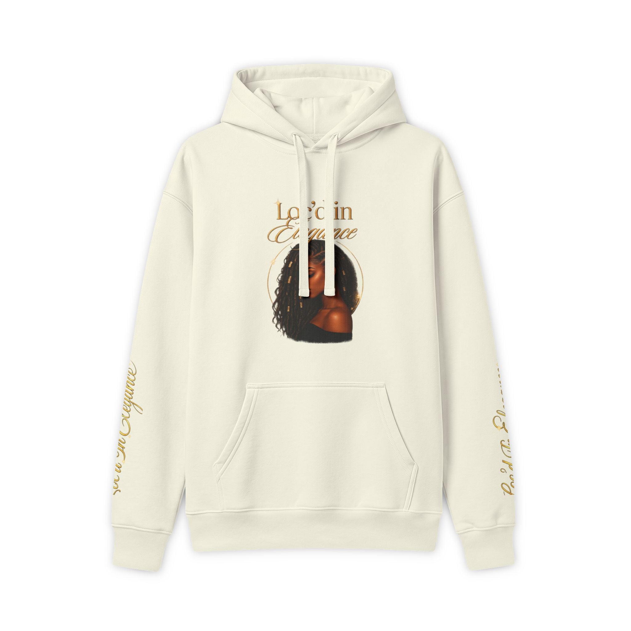 Loc'd in Elegance — Luxe Elegance Graphic Hooded Sweatshirt