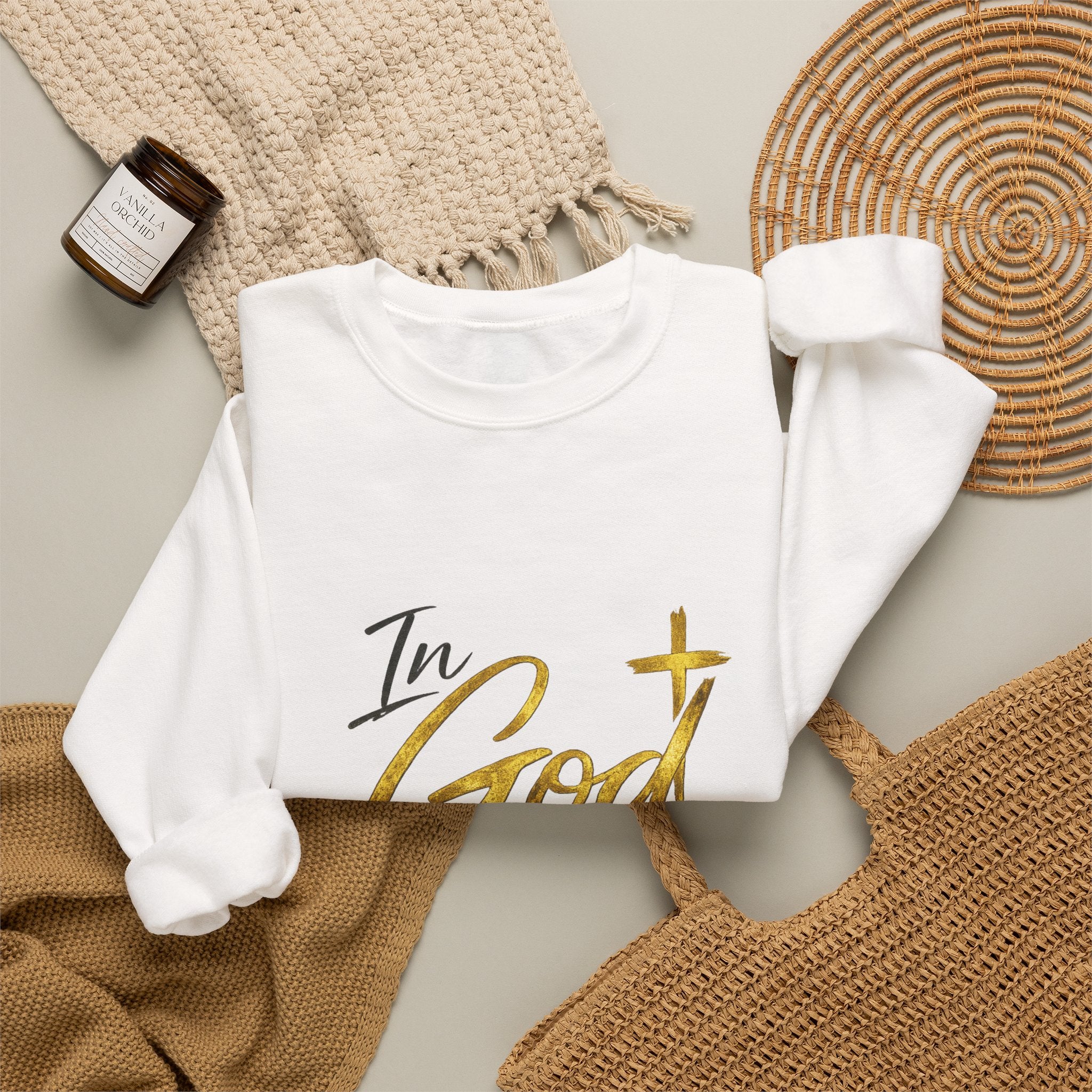 In God I Trust™ Heavy Blend Crewneck Sweatshirt