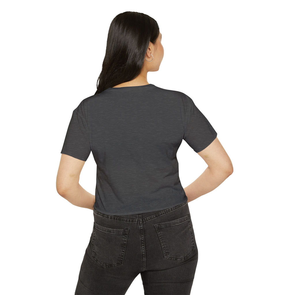 TruElegance Crop Top — Women's Festival Graphic Tee