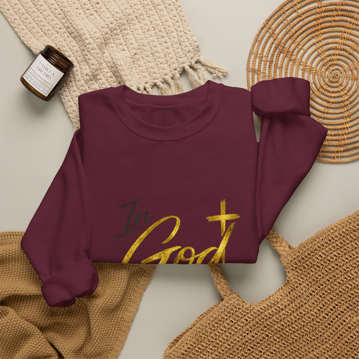 In God I Trust™ Heavy Blend Crewneck Sweatshirt
