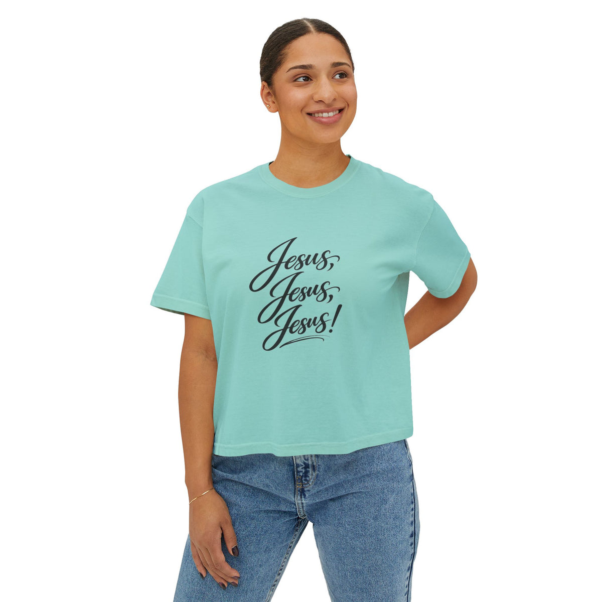 Jesus, Jesus, Jesus!™ Boxy Tee