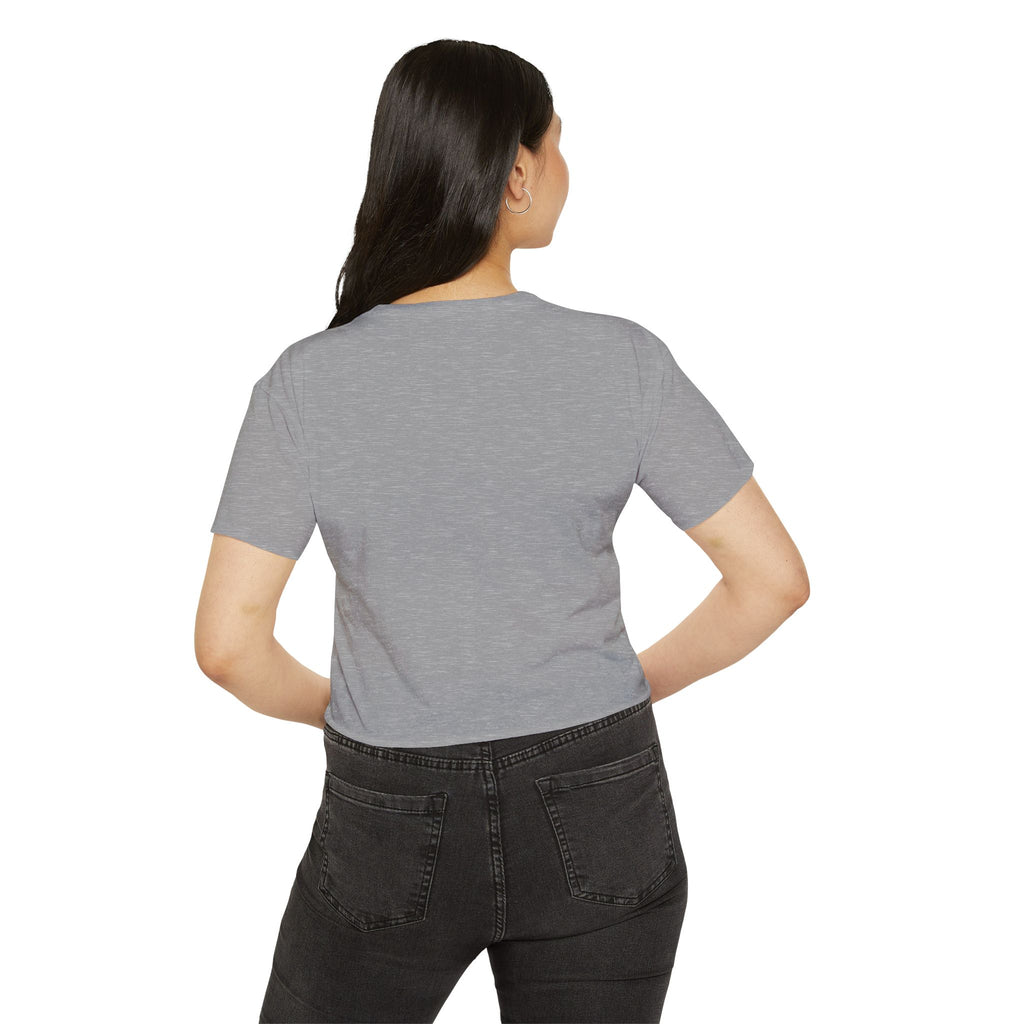 TruElegance Crop Top — Women's Festival Graphic Tee