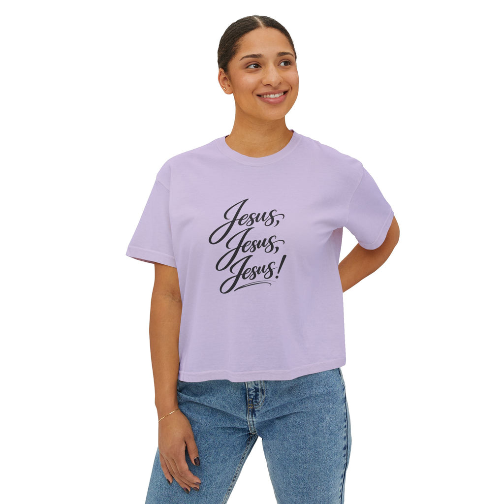 Jesus, Jesus, Jesus!™ Boxy Tee
