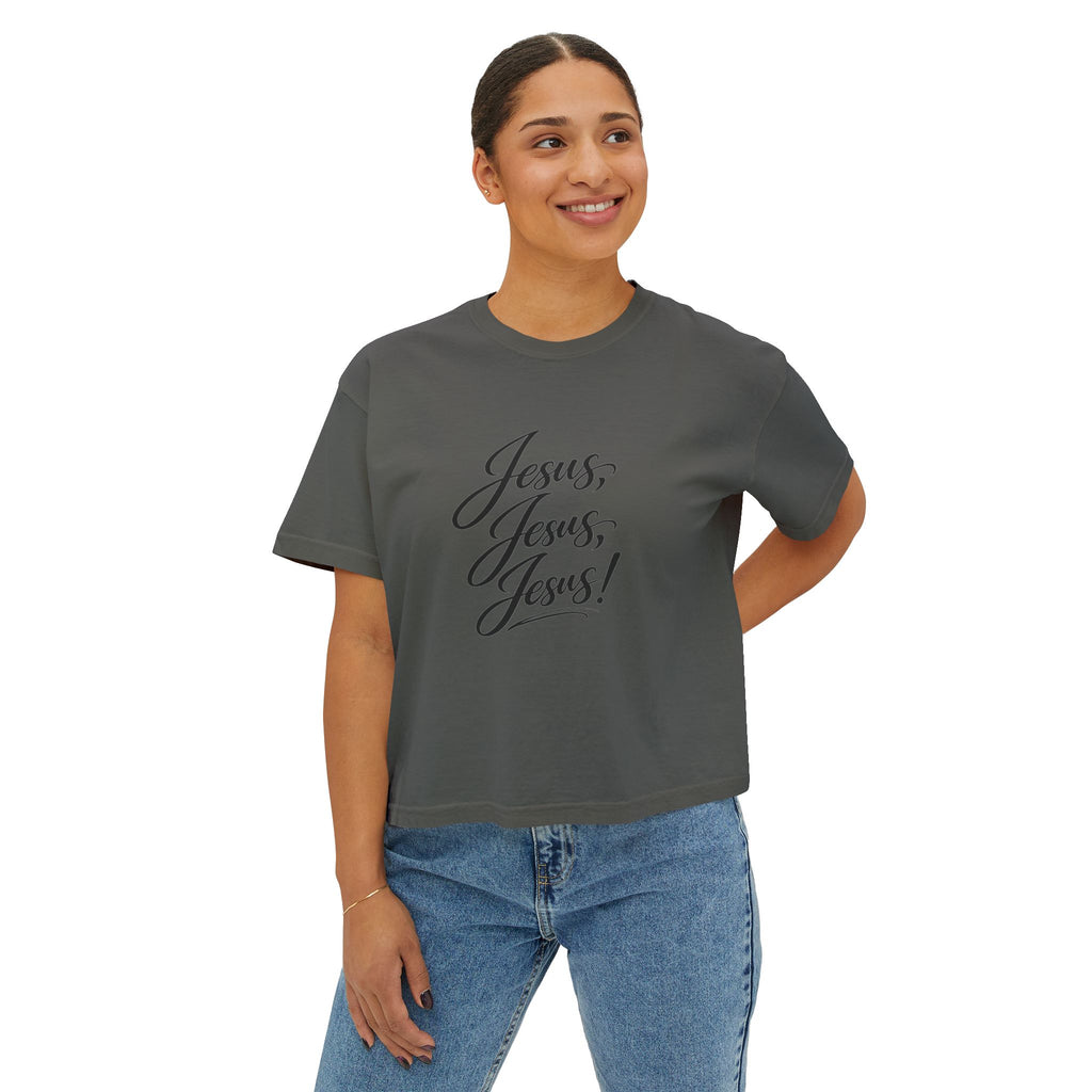 Jesus, Jesus, Jesus!™ Boxy Tee