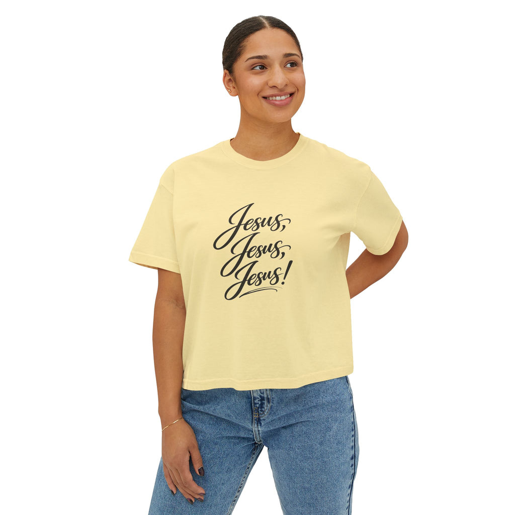 Jesus, Jesus, Jesus!™ Boxy Tee