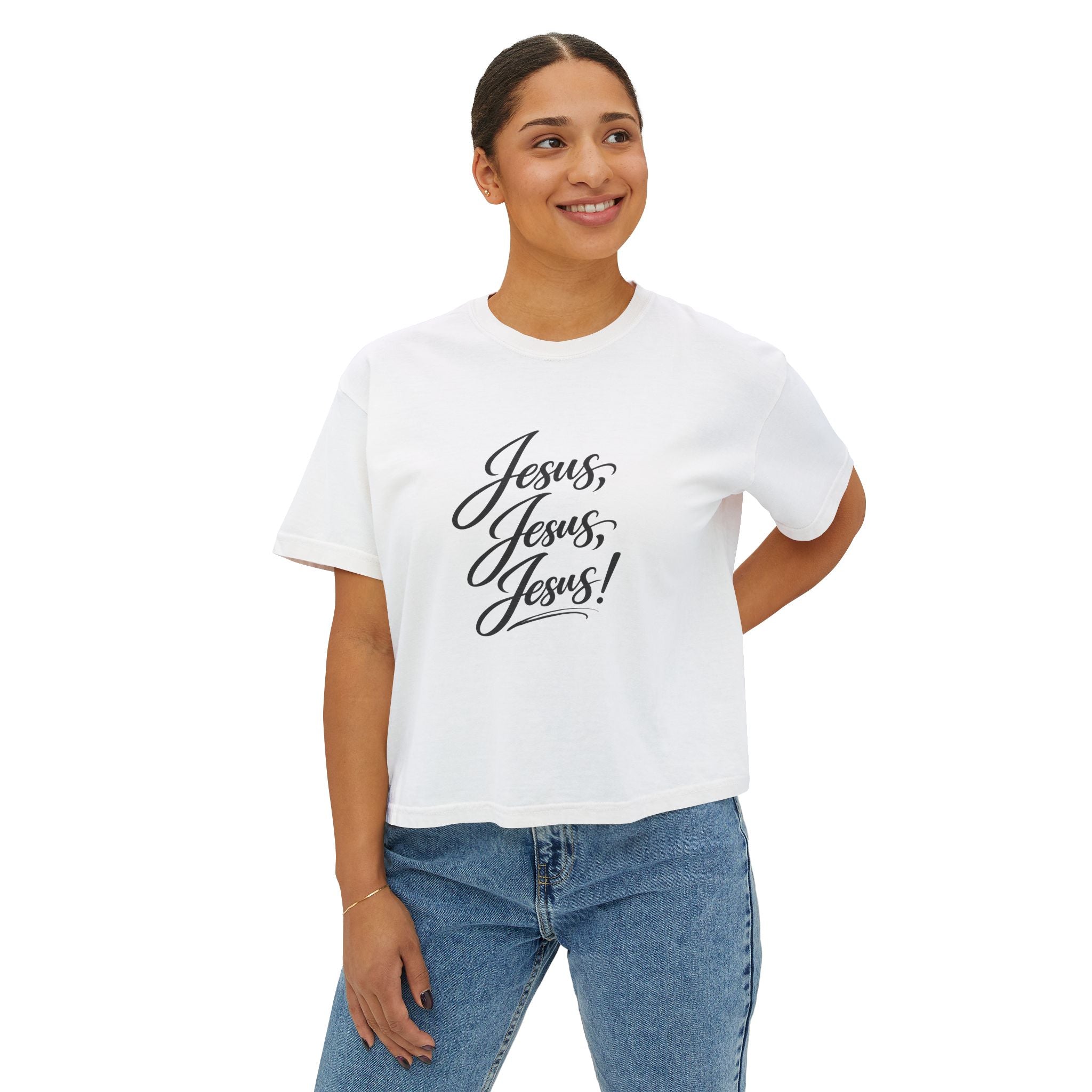 Jesus, Jesus, Jesus!™ Boxy Tee