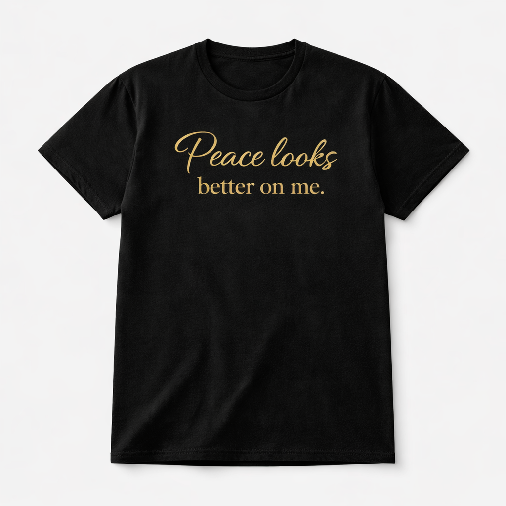 Peace Looks Better On Me Tee
